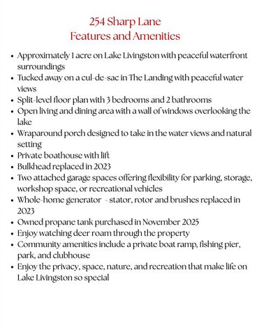 254 Sharp Lane, Trinity, TX 75862