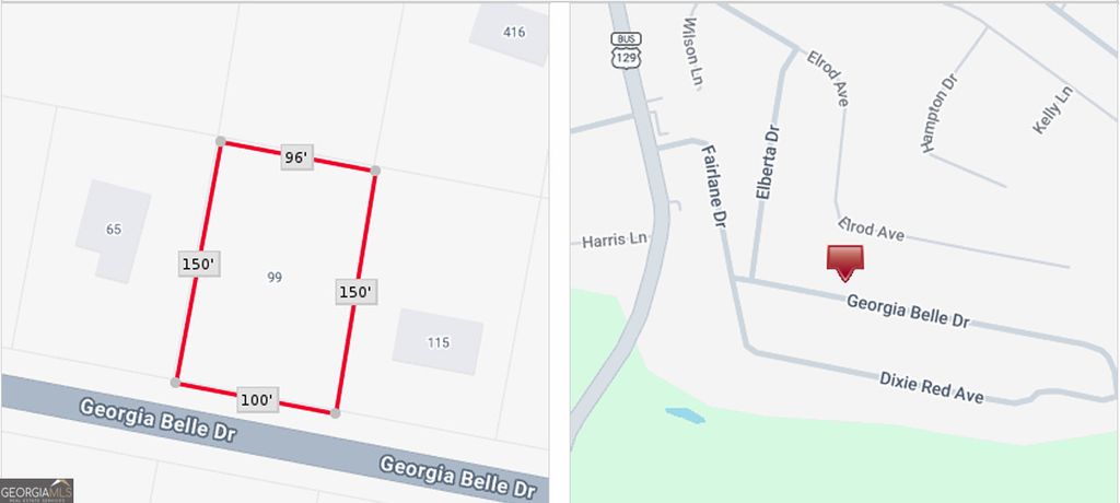 99 Georgia Belle Drive, Jefferson, GA 30549 — exterior