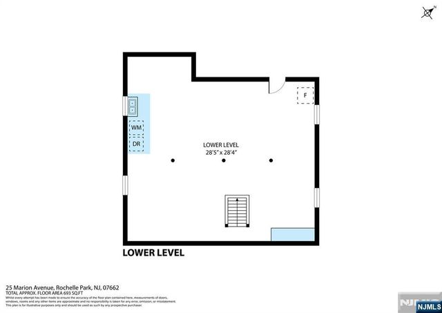 25 Marion Avenue, Rochelle Park, NJ 07662