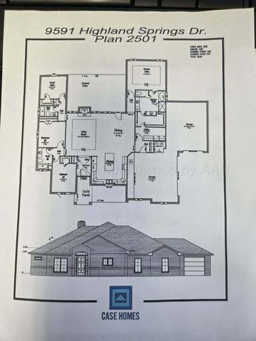 9591 HIGHLAND SPRINGS Drive, Amarillo, TX 79119