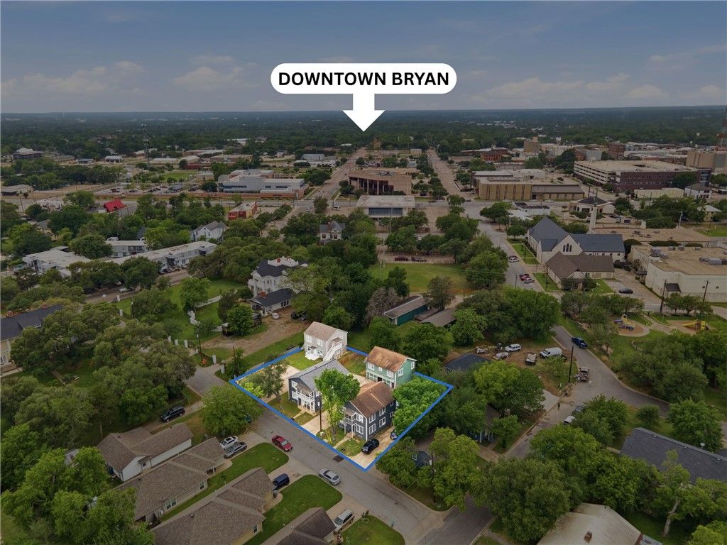 402, 404, 408 Hill Street, Bryan, TX 77803 — exterior