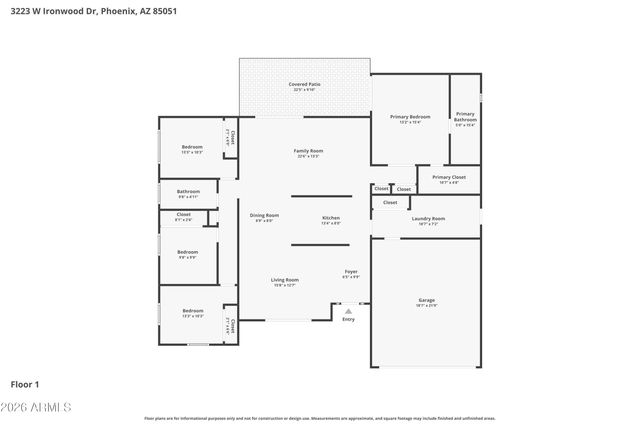 3223 W IRONWOOD Drive, Phoenix, AZ 85051