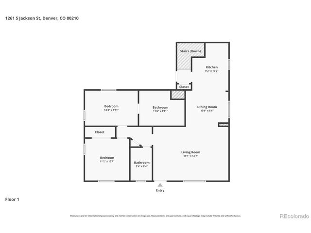 1261 S Jackson St, Denver, CO 80210