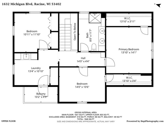 1632 Michigan BOULEVARD, Racine, WI 53402
