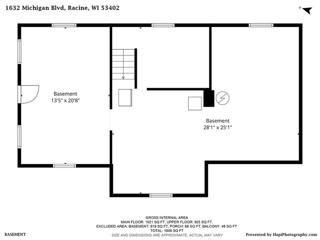 1632 Michigan BOULEVARD, Racine, WI 53402