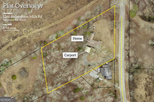 1266 Habersham Mills Road, Demorest, GA 30535