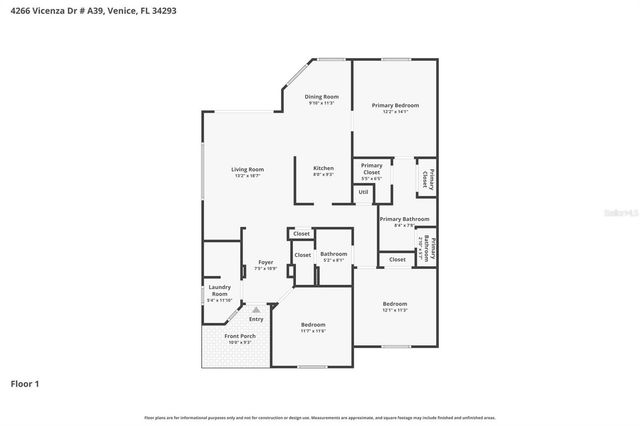 4266 VICENZA DRIVE A39, Venice, FL 34293