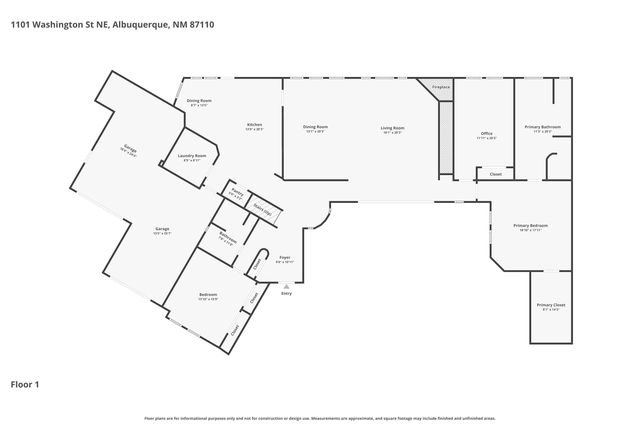 1101 Washington Street NE, Albuquerque, NM 87110