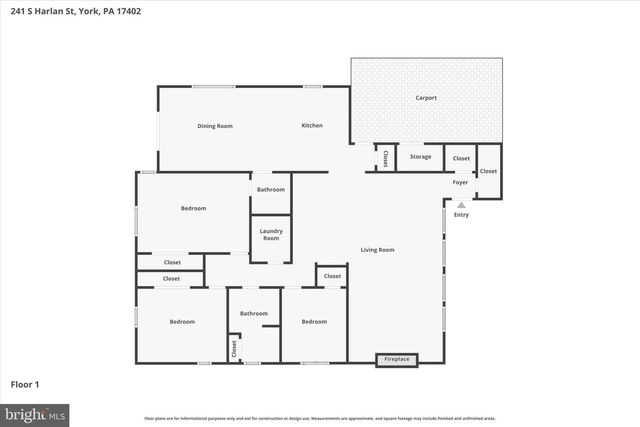 241 S HARLAN ST, York, PA 17402