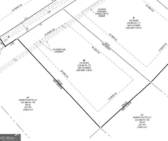 0 Padgett Road LOT 8 FAYETTE PADGETT 14, Senoia, GA 30276