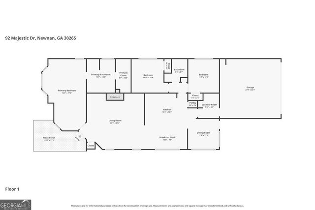 92 Majestic Drive, Newnan, GA 30265