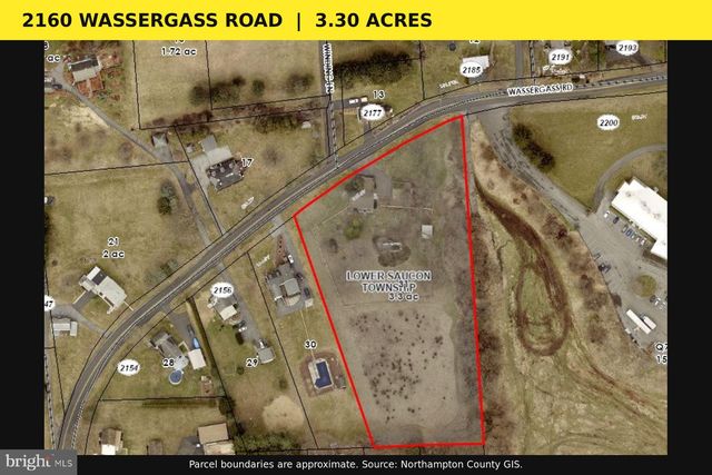 2160 WASSERGASS RD, Hellertown, PA 18055