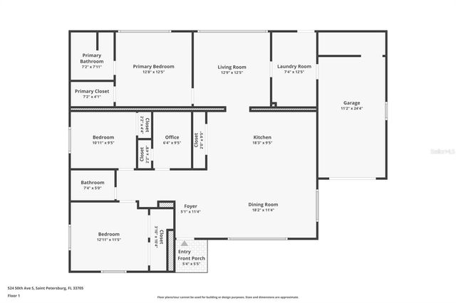 524 50TH AVENUE S, St Petersburg, FL 33705