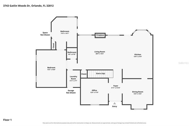 3743 GATLIN WOODS DRIVE, Orlando, FL 32812