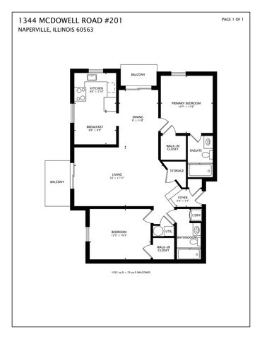 1344 McDowell Road 201, Naperville, IL 60563