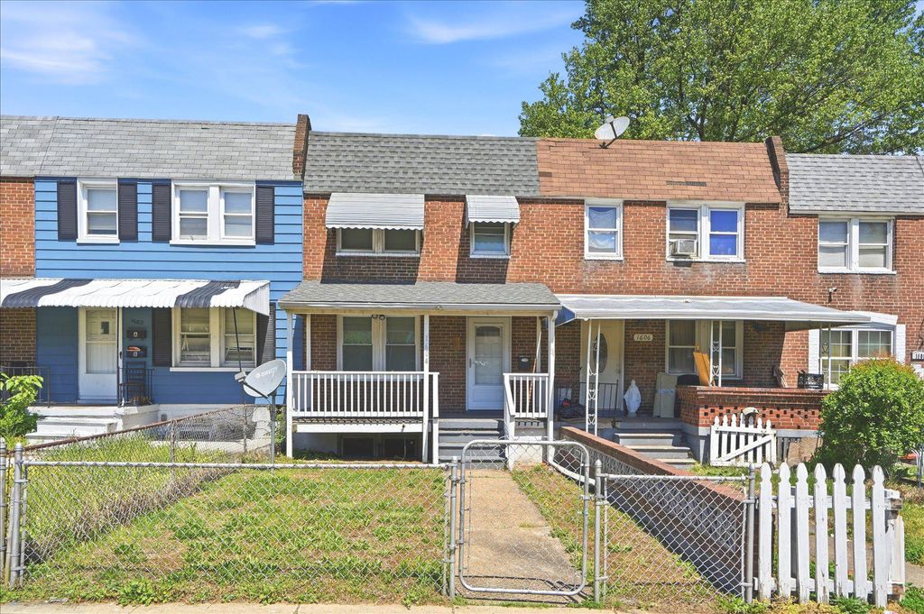1604 POPLAND, Baltimore City, MD 21226