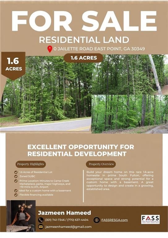 0 Jailette Road, South Fulton, GA 30349