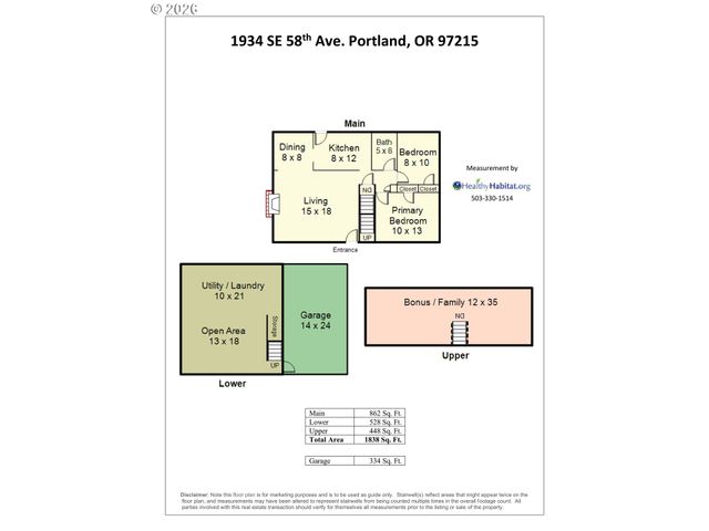 1934 Se 58TH Ave, Portland, OR 97215