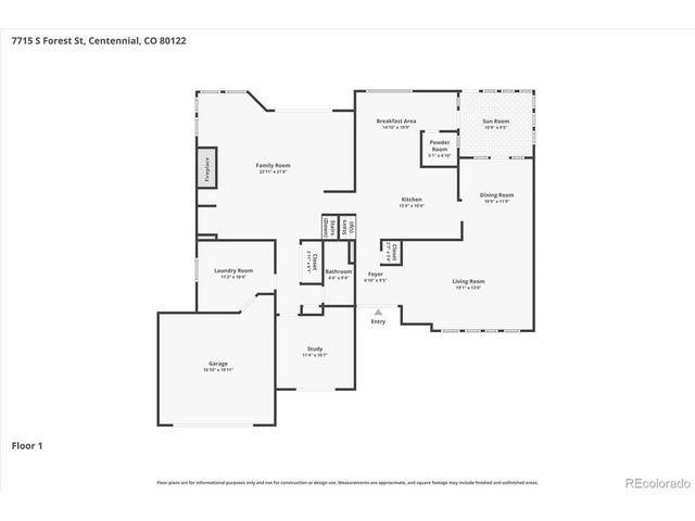 7715 S Forest St, Centennial, CO 80122