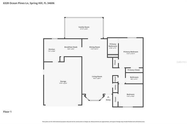 6328 OCEAN PINES LANE, Spring Hill, FL 34606