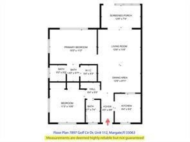 7897 Golf Cir Drive 112, Margate, FL 33063