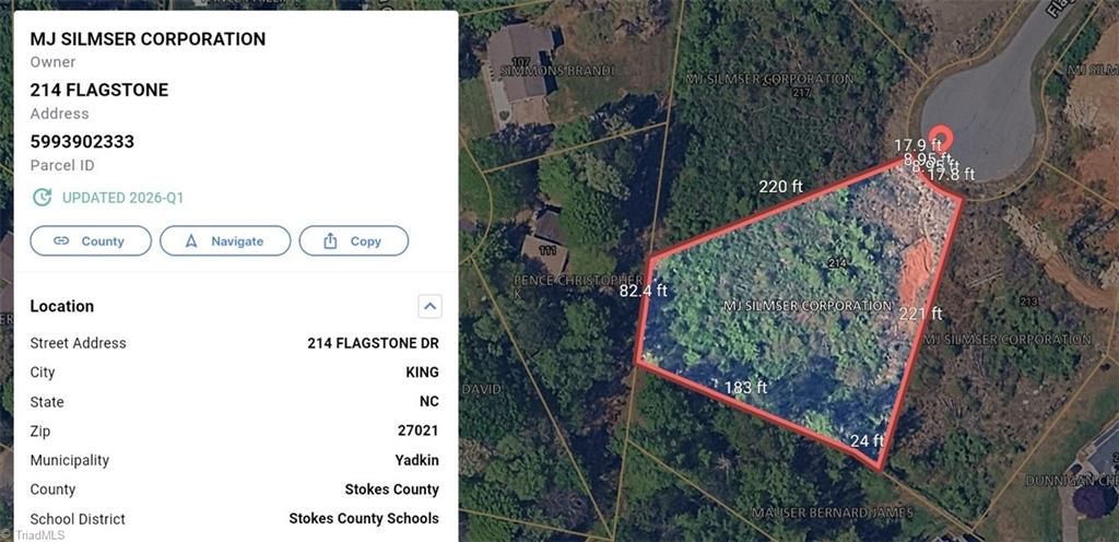 214 Flagstone Drive, King, NC 27021