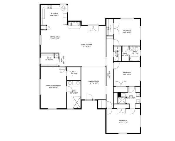 1806 N Preston Street, Ennis, TX 75119