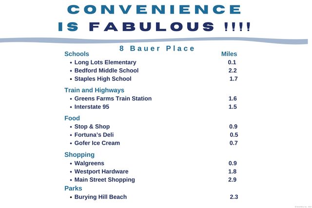 8 Bauer Place, Westport, CT 06880