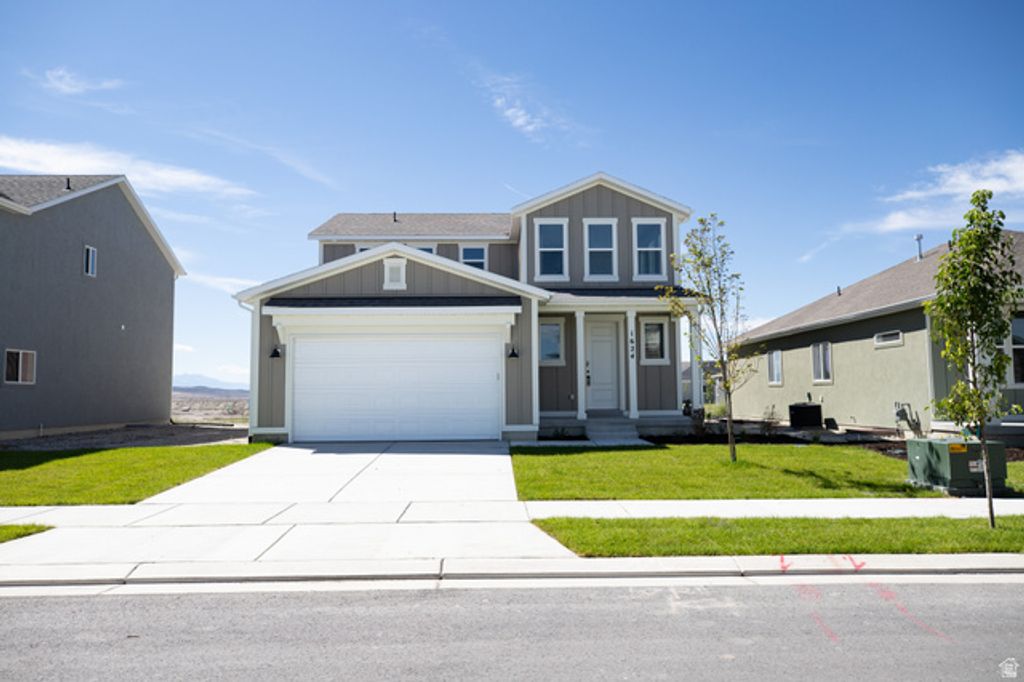 1624 E RAINBOW BRIDGE DRIVE LOT #7053, Eagle Mountain, UT 84005 — exterior