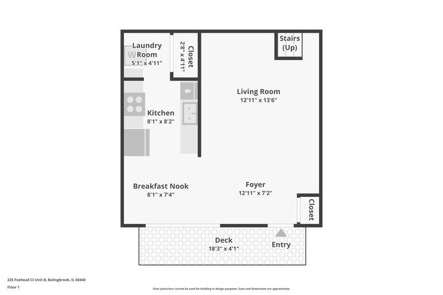 225 Foxhead Court B, Bolingbrook, IL 60440