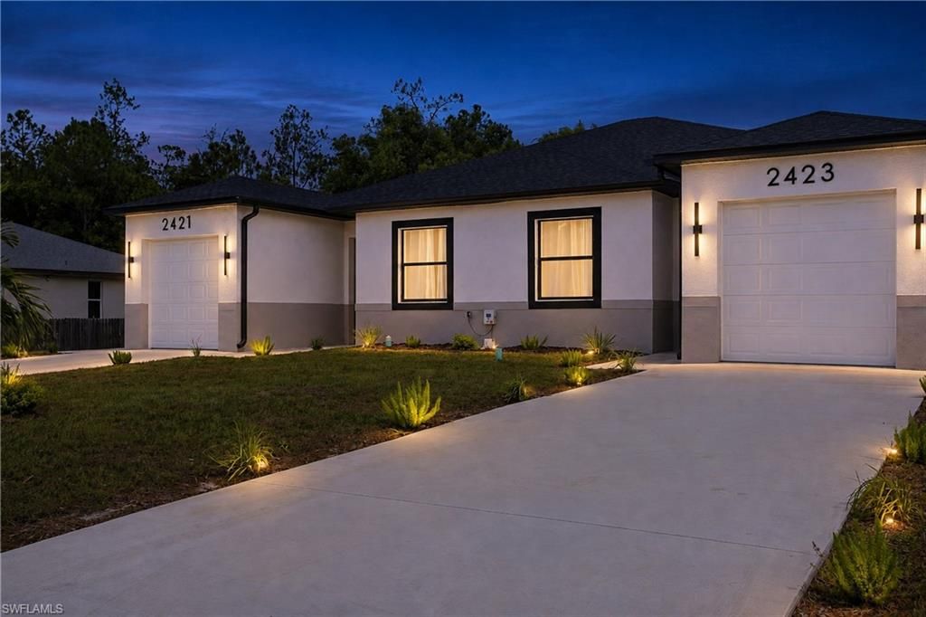 2421/2423 Herb AVE S, LEHIGH ACRES, FL 33973 — photo 2