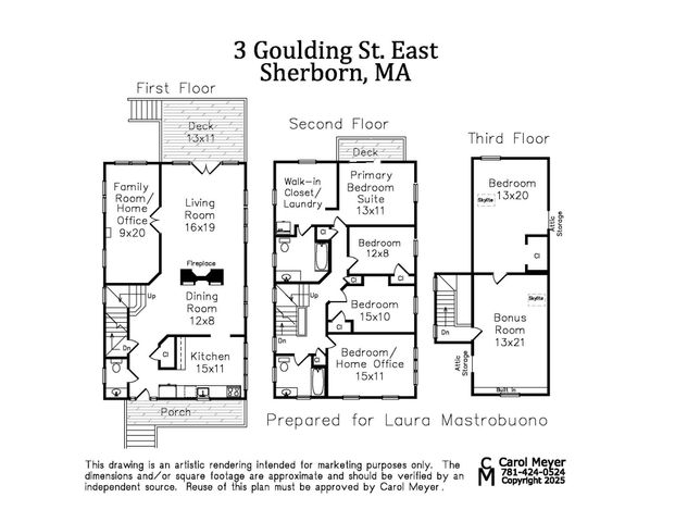 3 Goulding St. East, Sherborn, MA 01770