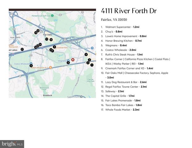 4111 RIVER FORTH DR, Fairfax, VA 22030