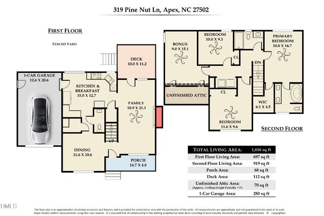 319 Pine Nut Lane, Apex, NC 27502
