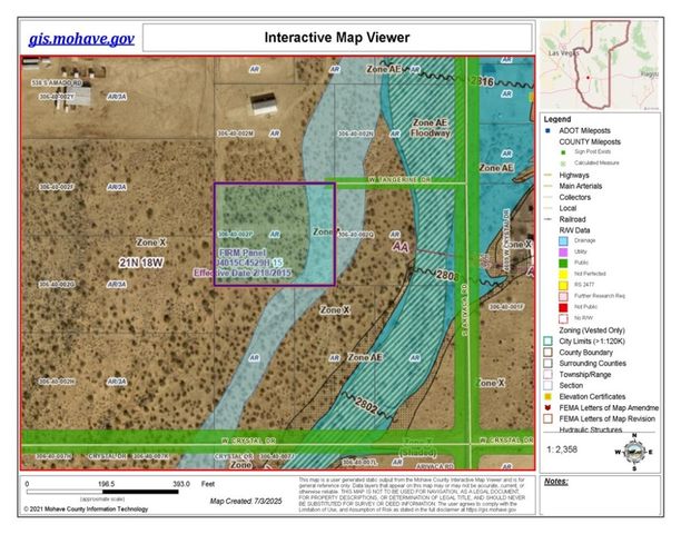 306-40-002P W TANGERINE Drive, Golden Valley, AZ 86413