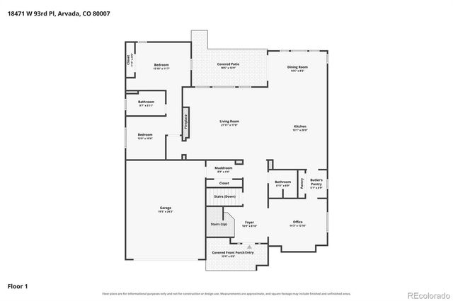 18471 W 93rd Place, Arvada, CO 80007