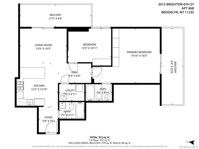 3015 Brighton 6th Street 6B, Brooklyn, NY 11235