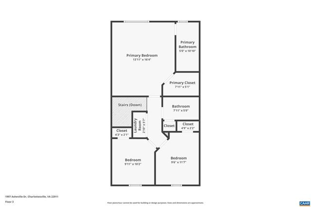 1997 ASHEVILLE DR, Charlottesville, VA 22901