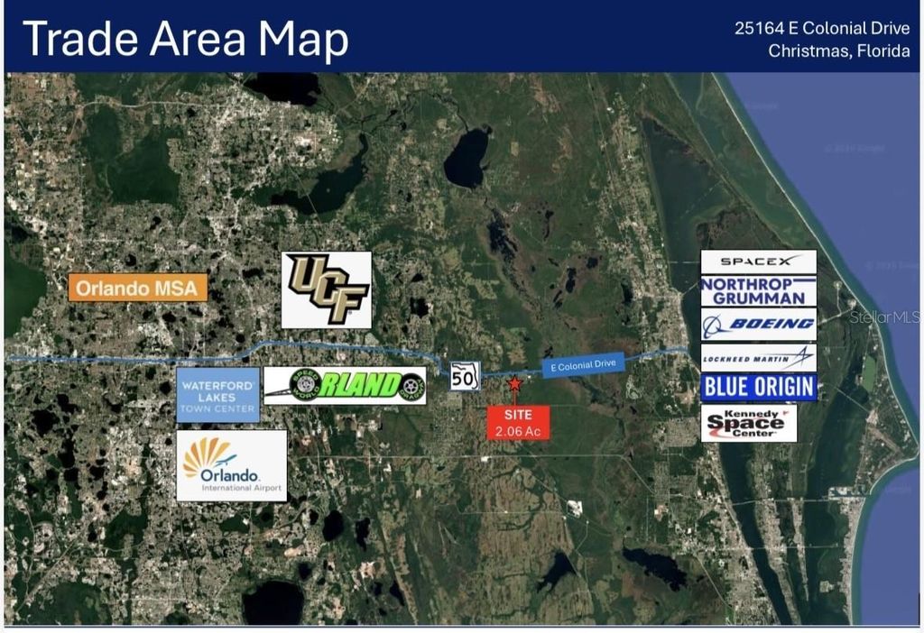 Image 2 of property listing at 25164 E COLONIAL DRIVE, Christmas, FL 32709