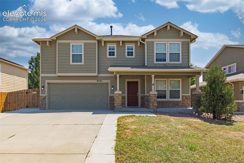 9531 Desert Poppy Lane, Colorado Springs, CO 80925 — exterior