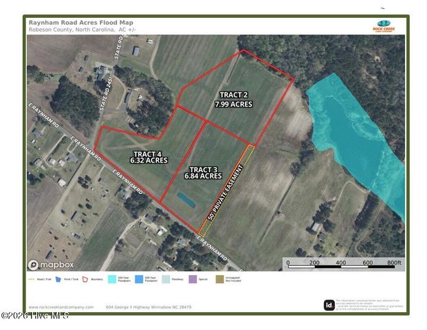 Tract 2 E Raynham Road, Fairmont, NC 28340