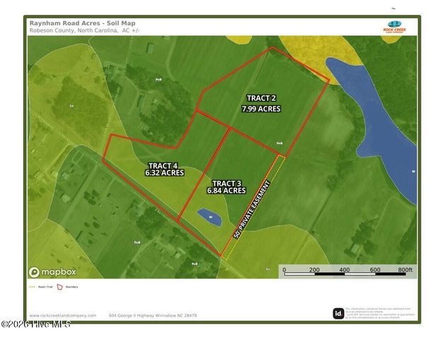 Tract 2 E Raynham Road, Fairmont, NC 28340