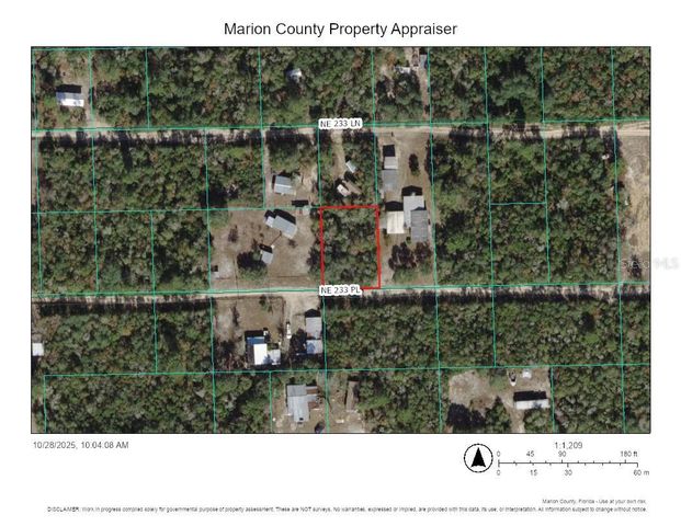 TBD NE 233RD PLACE, Fort Mc Coy, FL 32134