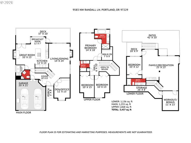 9583 Nw RANDALL Ln, Portland, OR 97229