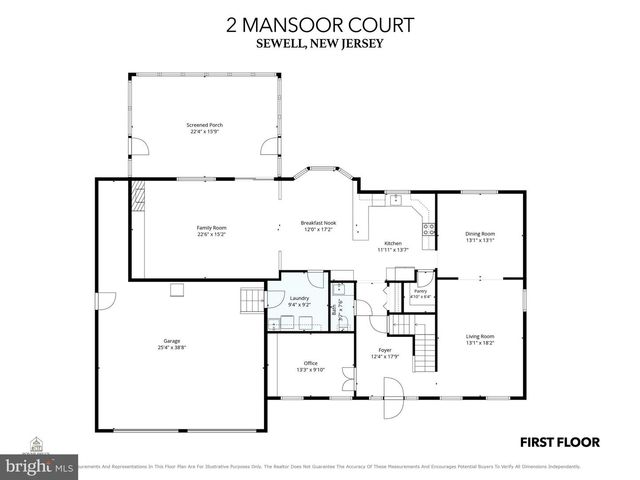 2 MANSOOR CT, Sewell, NJ 08080