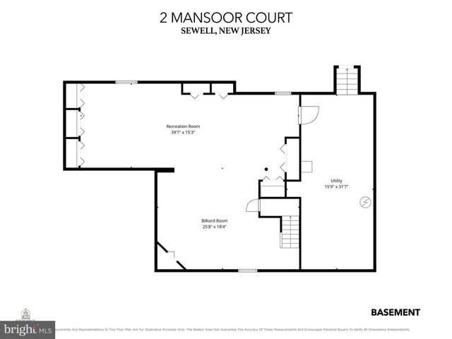 2 MANSOOR CT, Sewell, NJ 08080