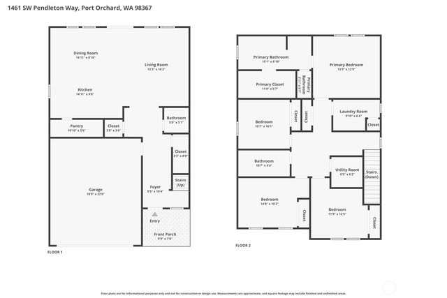 1461 SW Pendleton Way, Port Orchard, WA 98367