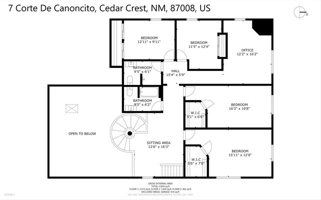7 Corte De Canoncito, Cedar Crest, NM 87008
