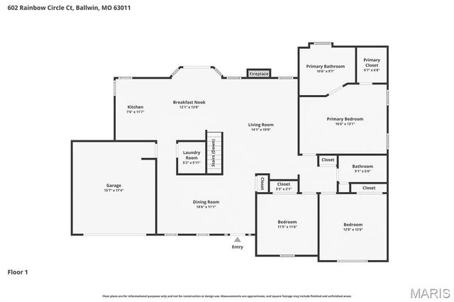 602 Rainbow Circle Court, Ballwin, MO 63011