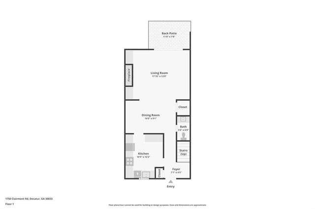 1750 Clairmont Road 8, Decatur, GA 30033